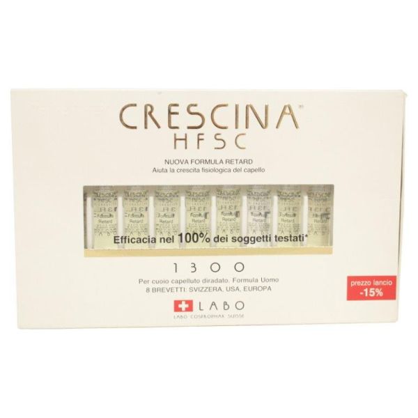 CRESCINA HFSC RETARD 1300 UOMO 20 FIALE