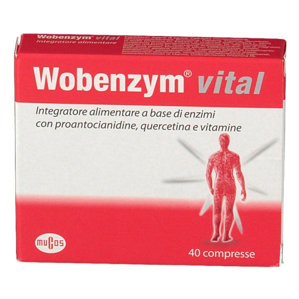 WOBENZYM VITAL 40 COMPRESSE