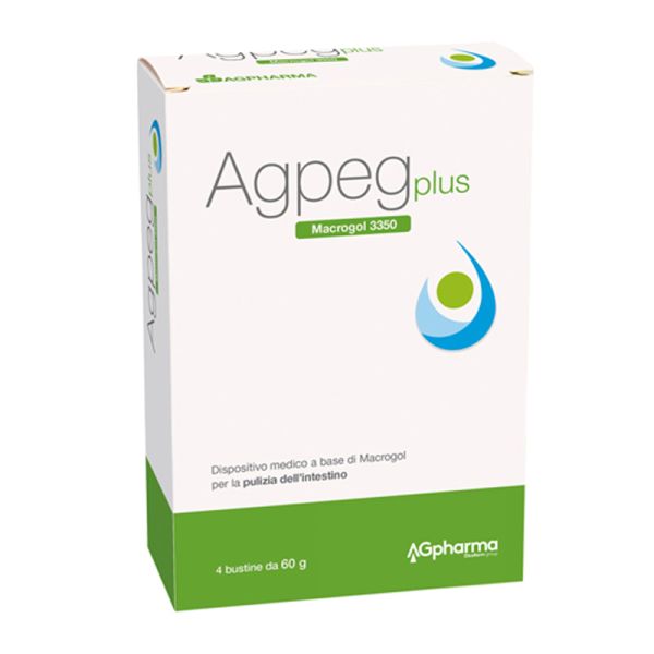 AGPEG PLUS MACROGOL 3350 4 BUSTINE 60 G