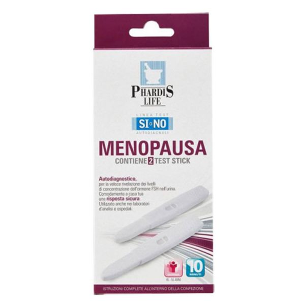 PHARDIS LIFE TEST DI MENOPAUSA SI O NO 2 PEZZI