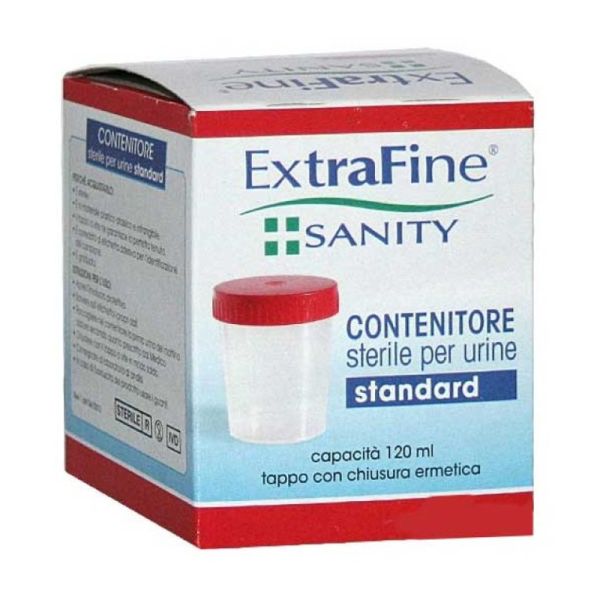 EXTRAFINE SANITY CONTENITORE URINE TRANSFER 120 ML 1 PEZZO