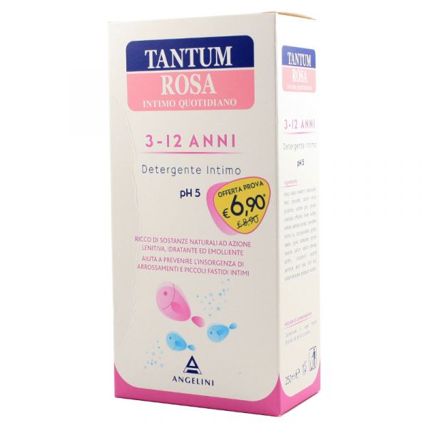 Tantum Rosa 3-12 anni Detergente Intimo