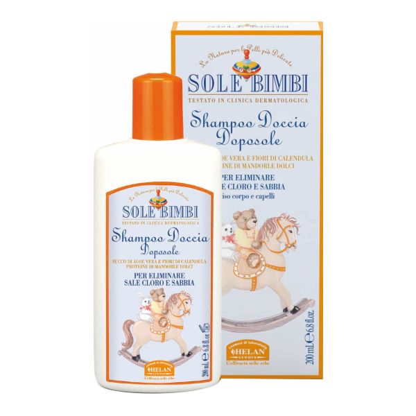 HELAN SOLE BIMBI SHAMPOO DOCCIA DOPOSOLE 200 ML