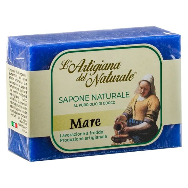 L'ARTIGIANA DEL NATURALE SAPONE NATURALE ARTIGIANALE MARE 100 G