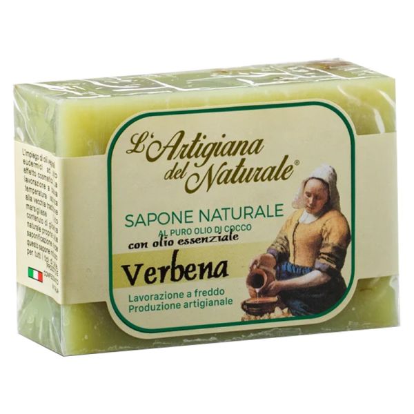 L'ARTIGIANA DEL NATURALE SAPONE NATURALE ARTIGIANALE VERBENA 100 G