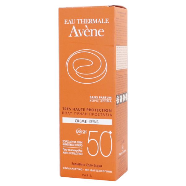 AVENE SOL CREMA 50+ SENZA PROFUMO 50ML