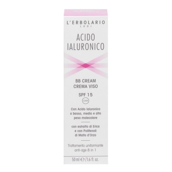 L'ERBOLARIO ACIDO IALURONICO BB CREAM VISO 8 IN 1 50 ML