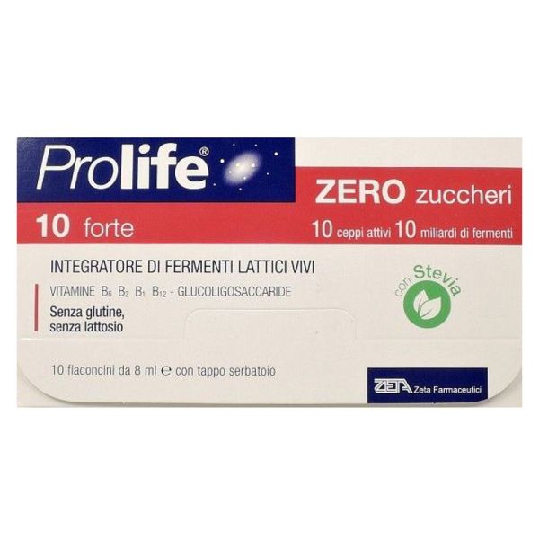 PROLIFE 10 FORTE ZERO ZUCCHERI 10 FL X 8 ML