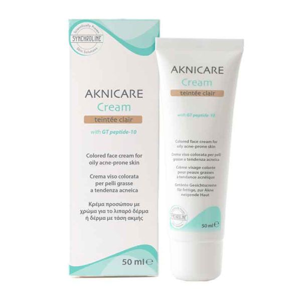 AKNICARE CREAM TEINTEE CLAIR 50ML