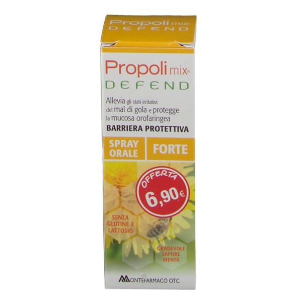 PROPOLI MIX DEFEND SPRAY ORALE FORTE 30 ML SAPORE MENTA