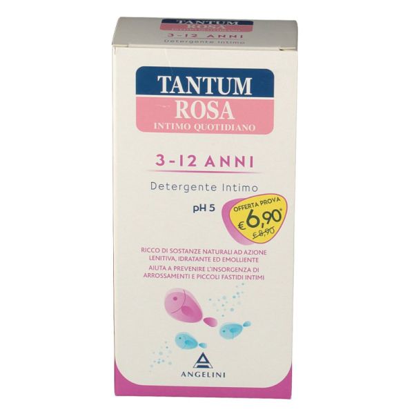 TANTUM ROSA DETERGENTE INTIMO 3-12 ANNI 250 ML