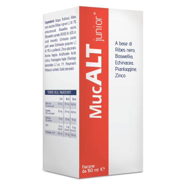 MUCALT JUNIOR SOLUZIONE ORALE 150 G