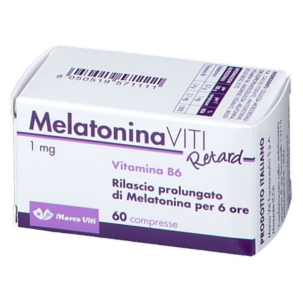 MELATONINA VITI RETARD 1 MG 60 COMPRESSE