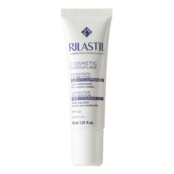 RILASTIL CAMOUFLAGE FONDOTINTA CORRETTIVO 20 NATURAL 30ML SPF30