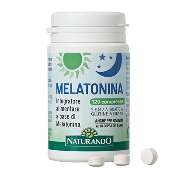 MELATONINA 120 COMPRESSE NATURANDO