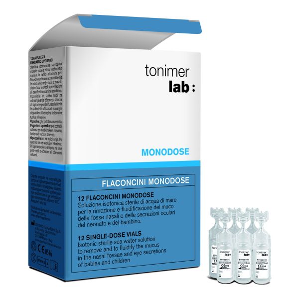 TONIMER SOLUZIONE NASALE BABY  12 FLACONI 5ML