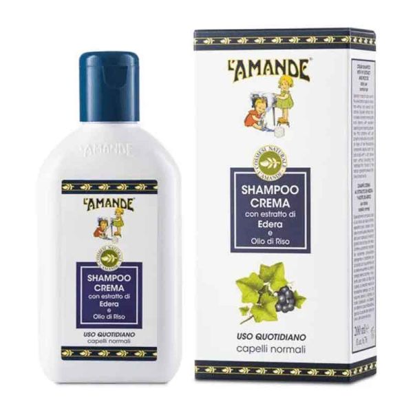 L'AMANDE MARSEILLE SHAMPOO CREMA EDERA/NORMALI USO QUOTIDIANO 200 ML