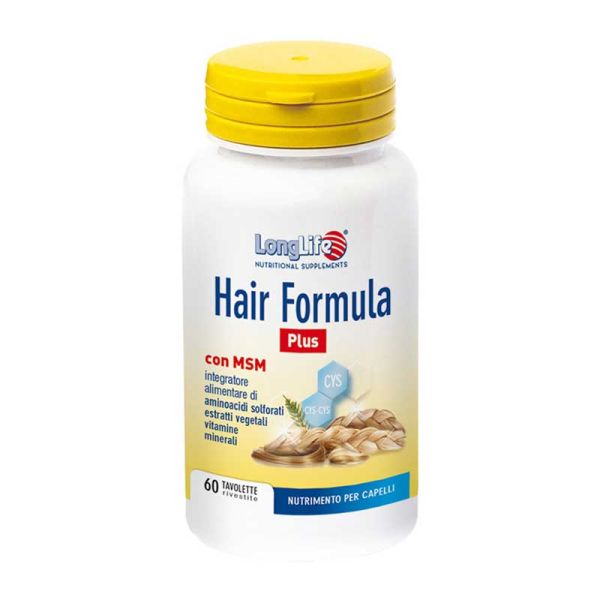 ONGLIFE HAIR FORMULA PLUS 60 TAVOLETTE