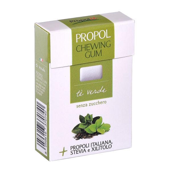 PROPOLIT BIO CHEWING GUM + PROPOLI + STEVIA GUSTO TE VERDE 25 G