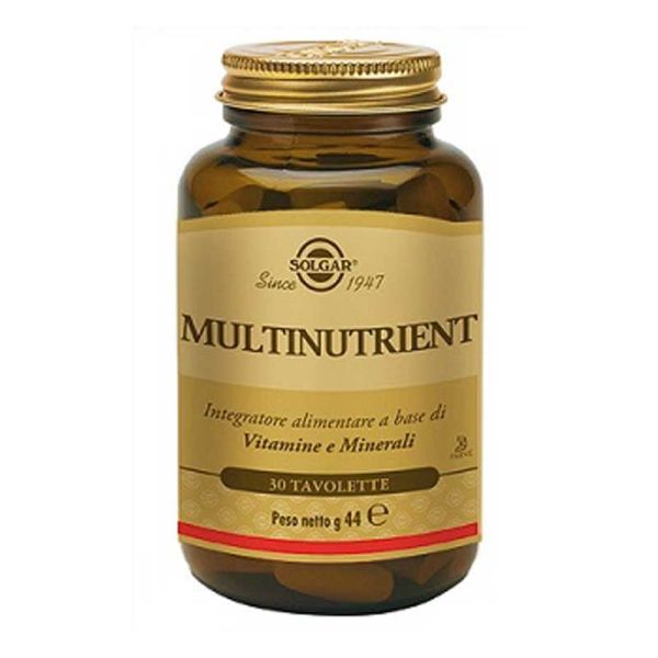 MULTINUTRIENT SOLGAR 30 compresse