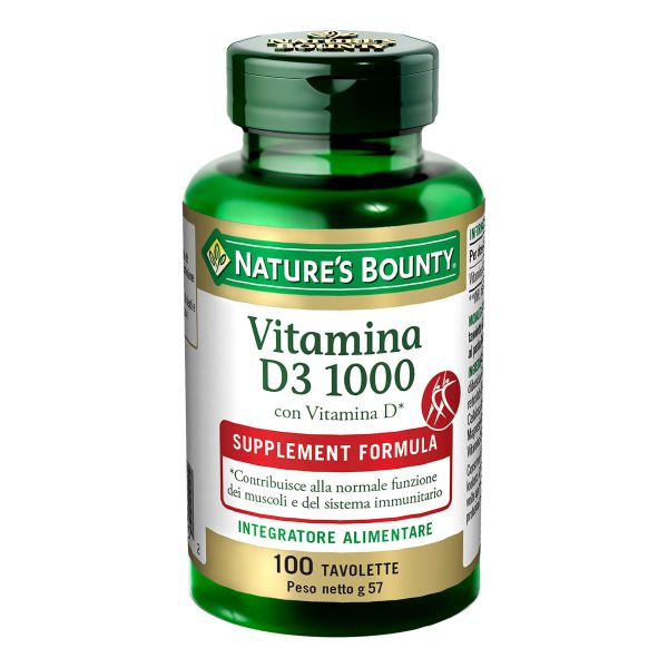 VITAMINA D3.1000 100 TAVOLETTE