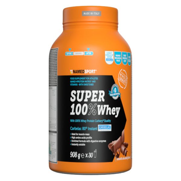 SUPER 100% WHEY SMOOTH CHOCOLATE 908 G