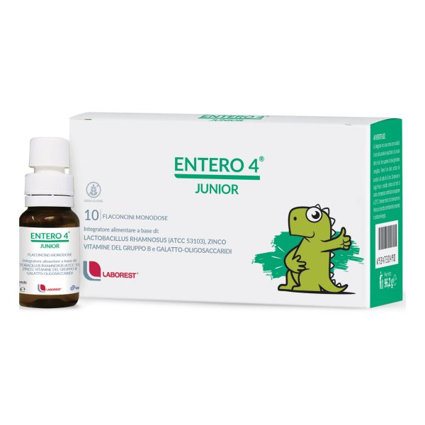 ENTERO 4 JUNIOR 10 FLACONCINI X 8 ML
