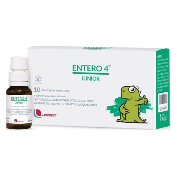 ENTERO 4 JUNIOR 10 FLACONCINI 8 ML