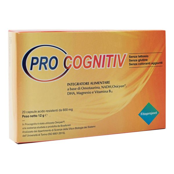 PROCOGNITIV 20 COMPRESSE 600MG