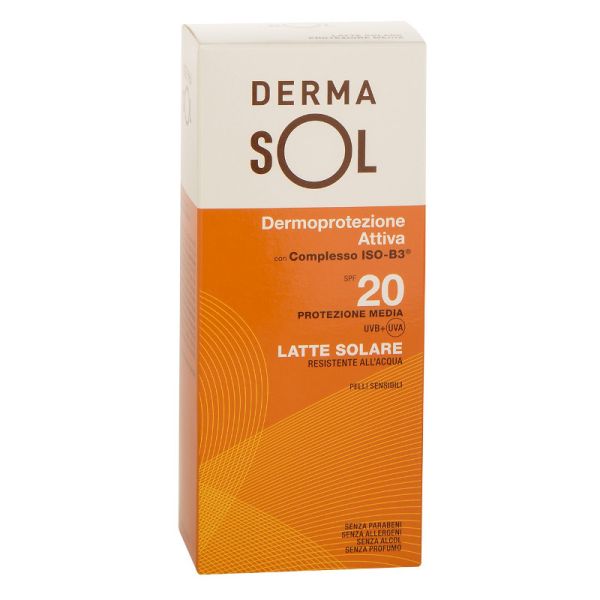 DERMASOL LATTE SOLARE SPF20 150 ML