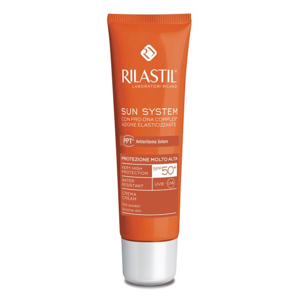RILASTIL SUN SYSTEM CREMA SOLARE VISO ANTI ERITEMA SPF50+ 50 ML