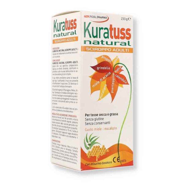 KURATUSS NATURAL SCIROPPO ADULTI 230G