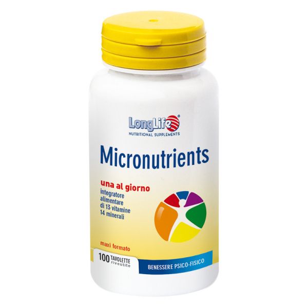 LONGLIFE MICRONUTRIENTS 100 TAVOLETTE