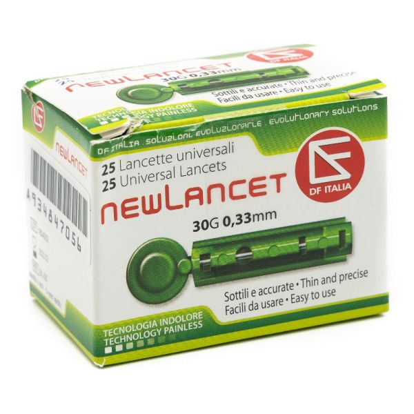 NEWLANCET 30GR 0,3 MM 25 PEZZI