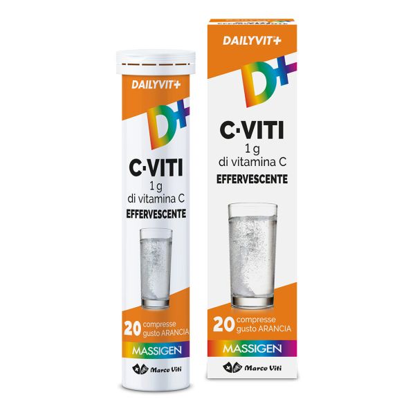 DAILYVIT+ C-VITI 1G DI VITAMINA C 20 CPR