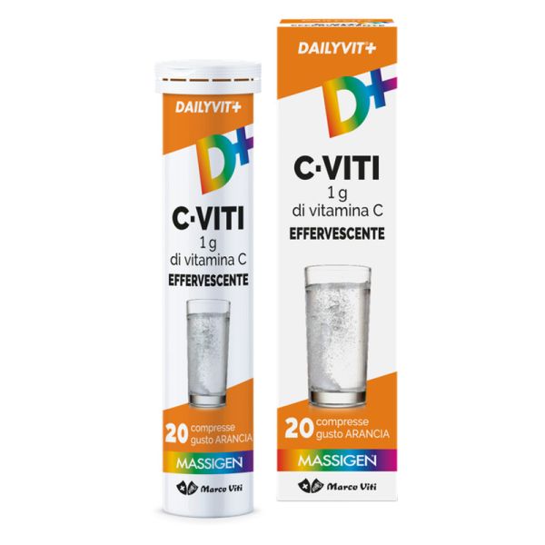 DAILYVIT+ C-VITI 1G DI VITAMINA C 20 CPR