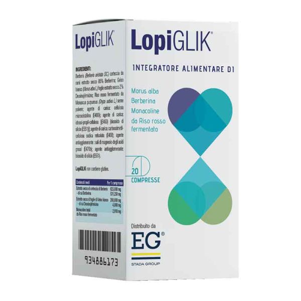 LOPIGLIK TUBO 20 COMPRESSE 1,15 G