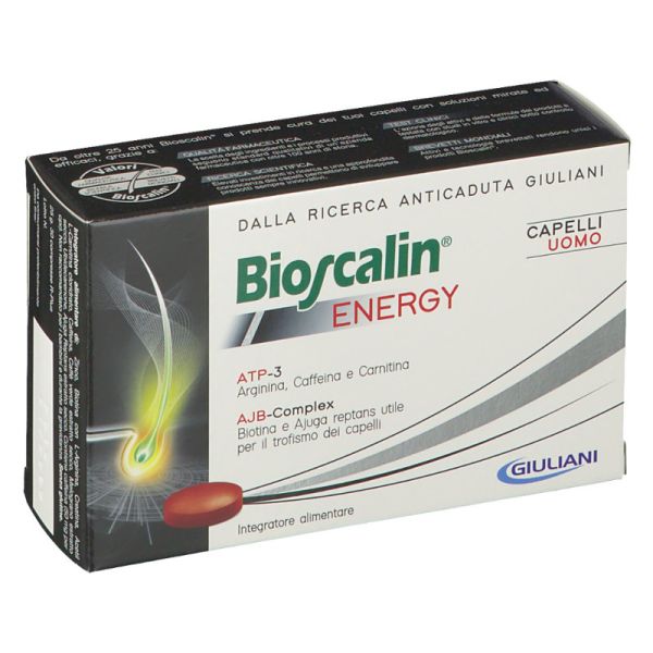 BIOSCALIN ENERGY INTEGRATORE ANTICADUTA UOMO 30CPR