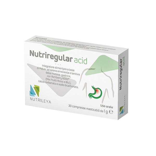 NUTRIREGULAR ACID 20 COMPRESSE MASTICABILI