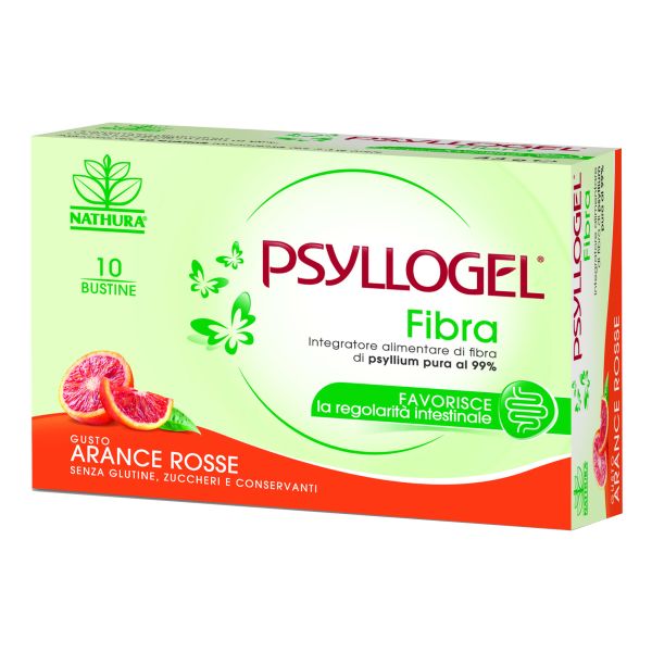 PSYLLOGEL FIBRA ARANCE ROSSE 10 BUSTINE 43 G