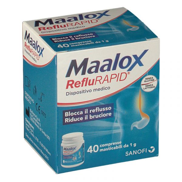 MAALOX REFLURAPID 40 CPR