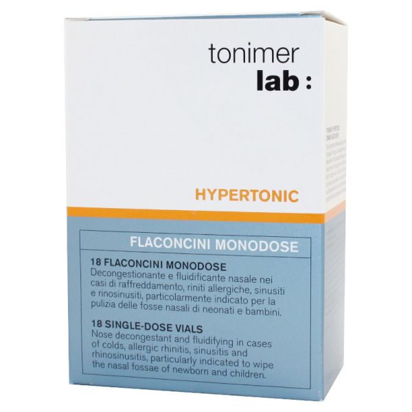 TONIMER LABBRA HYPERTONIC 18 FLACONI