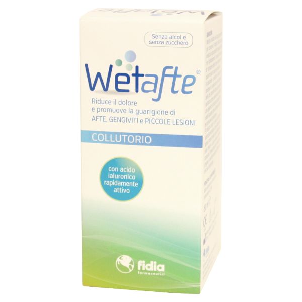 WETAFTE COLLUTORIO ACIDO IALURONICO 0,25% 150 ML