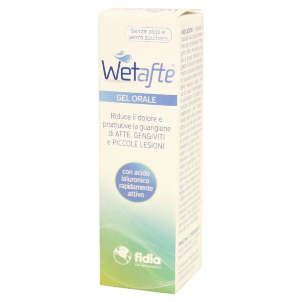 WETAFTE GEL ORALE ACIDO IALURONICO 0,50% 12 ML