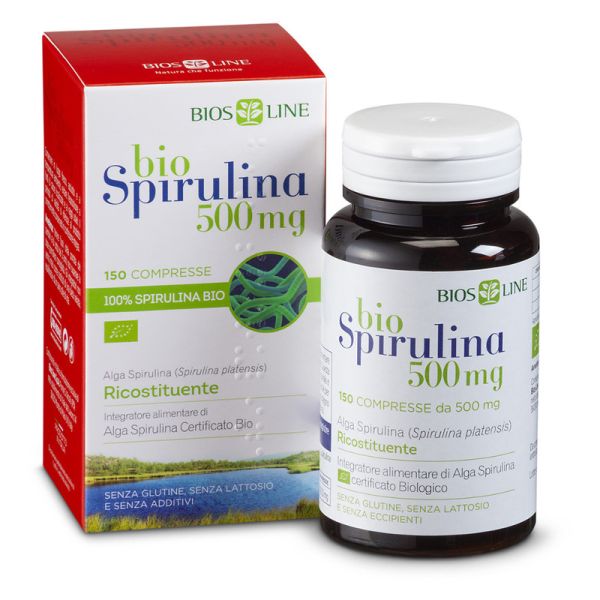 BIOSLINE BIOSPIRULINA 500 150 CPR