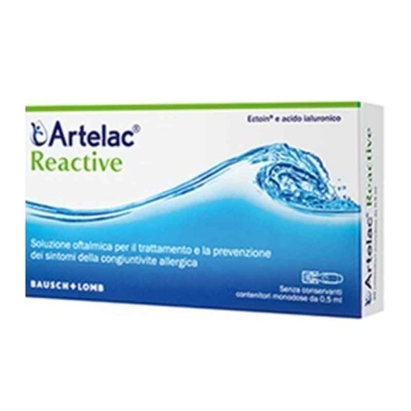 ARTELAC REACTIVE SOLUZIONE OFTALMICA 20 MONODOSE