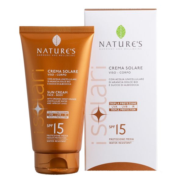 NATURE'S SOLARI CREMA VISO E CORPO SPF15 200 ML