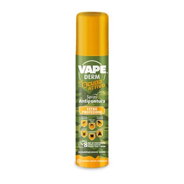 VAPE DERM LO SCUDO ATTIVO SPRAY 100 ML