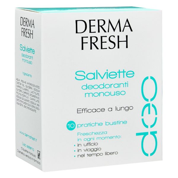 DERMAFRESH PELLE SENSIBILE 10 SALVIETTINE