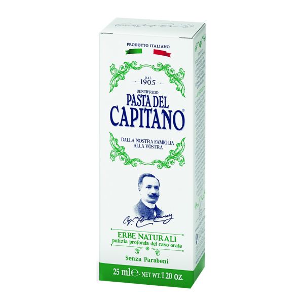 CAPITANO 1905 DENTIFRICIO ERBE NATURALI 25 ML